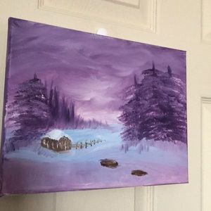 Purple Haze Oil Painting
